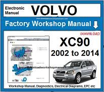Volvo XC90 Service Repair Workshop Manual